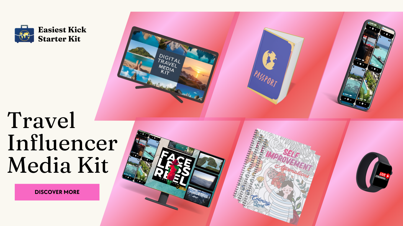 Full Step by Step Course to Become a Travel Influencer